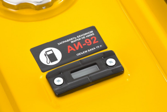 Генератор бензиновый GE 4000, 3,5 кВт, 220 В/50 Гц, 15 л, ручной старт Denzel, ( 94682 )