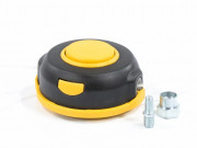 Катушка универсальная триммерная, гайка М8 х 1.25, гайка М10, винт М8-М10, левая резьба, шаг 1.25 мм Denzel Катушка универсальная триммерная, гайка М8 х 1.25, гайка М10, винт М8-М10, левая резьба, шаг 1.25 мм Denzel