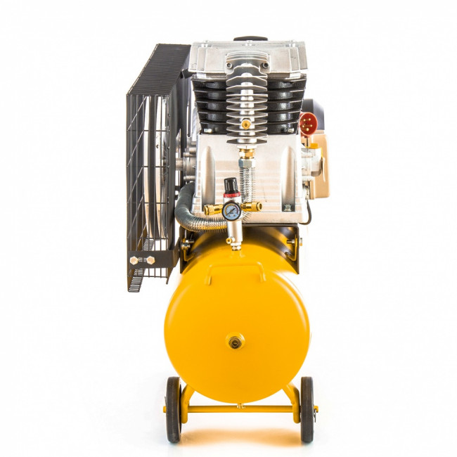 Компрессор DR4000/100, масляный ременный, 10 бар, производительность 690 л/м, мощность 4 кВт Denzel Компрессор DR4000/100, масляный ременный, 10 бар, производительность 690 л/м, мощность 4 кВт Denzel