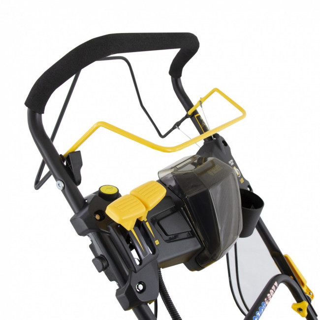 Газонокосилка бензиновая GLD-520SP-VE, 196 см3, ширина 52 см, привод, вариатор, электрический старт, 60 л Denzel ( 58806 )