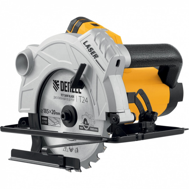 Пила циркулярная CS-185, 1500 Вт, 185 мм Denzel