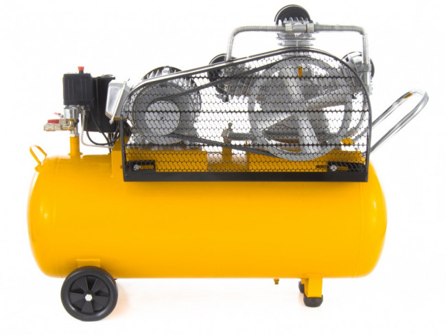 Компрессор масляный PC 3/100-504, ременный, производительность 504 л/м, мощность 3 кВт Denzel Компрессор масляный PC 3/100-504, ременный, производительность 504 л/м, мощность 3 кВт Denzel