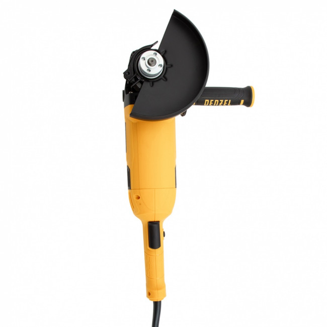 Машина шлифовальная угловая AG180-2000, 2000 Вт, 180 мм, 8500 об/мин Denzel Машина шлифовальная угловая AG180-2000, 2000 Вт, 180 мм, 8500 об/мин Denzel