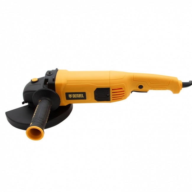 Машина шлифовальная угловая AG180-2000, 2000 Вт, 180 мм, 8500 об/мин Denzel Машина шлифовальная угловая AG180-2000, 2000 Вт, 180 мм, 8500 об/мин Denzel