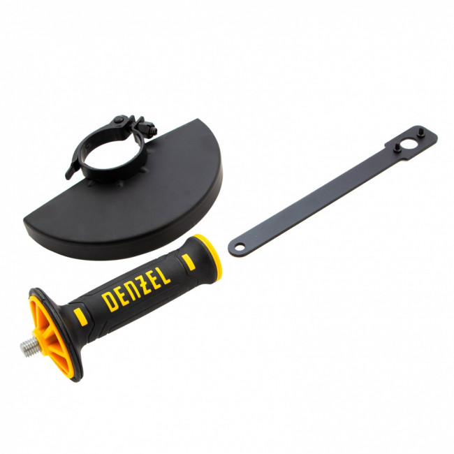 Машина шлифовальная угловая AG180-2000, 2000 Вт, 180 мм, 8500 об/мин Denzel Машина шлифовальная угловая AG180-2000, 2000 Вт, 180 мм, 8500 об/мин Denzel