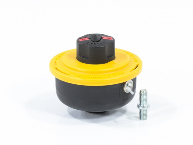 Катушка триммерная полуавтоматическая, легкая заправка лески, гайка M8x1.25, винт M8-M8 Denzel Катушка триммерная полуавтоматическая, легкая заправка лески, гайка M8x1.25, винт M8-M8 Denzel