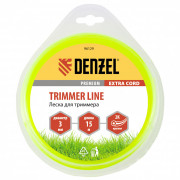 Леска для триммера, двухкомпонентная круглая 3.0 мм, 15 м Extra cord Denzel