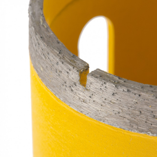 Сверло алмазное по керамограниту, 75 мм, мокрая резка, М14 Denzel