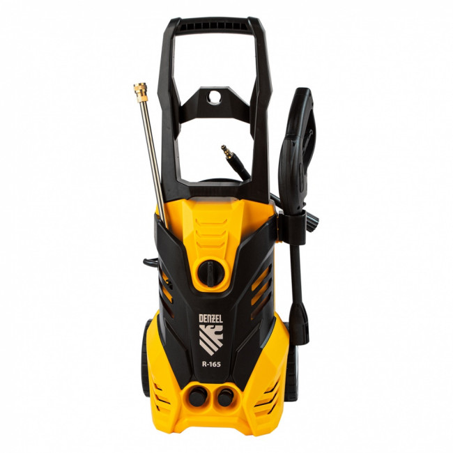 Моечная машина высокого давления R-165, 2200 Вт, 165 бар, 7 л/мин, колесная Denzel Моечная машина высокого давления R-165, 2200 Вт, 165 бар, 7 л/мин, колесная Denzel