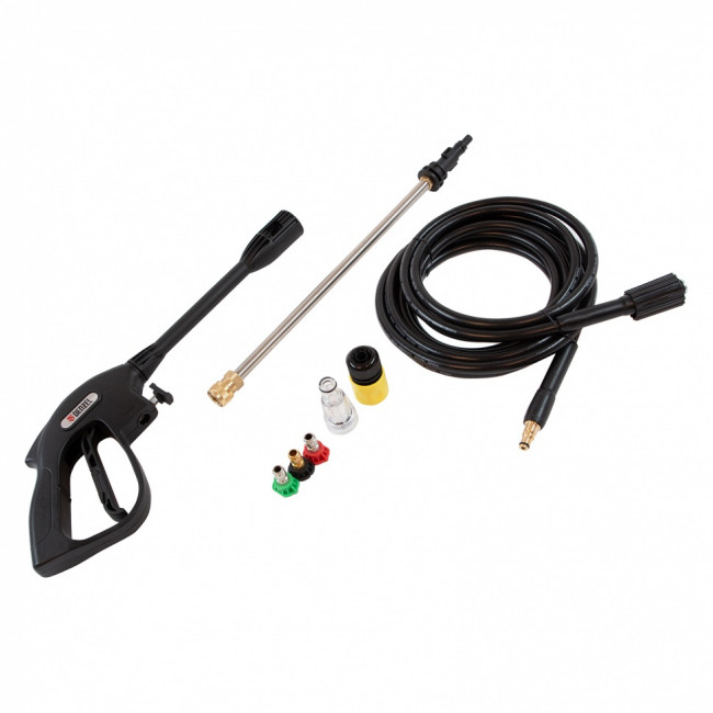 Моечная машина высокого давления R-165, 2200 Вт, 165 бар, 7 л/мин, колесная Denzel Моечная машина высокого давления R-165, 2200 Вт, 165 бар, 7 л/мин, колесная Denzel