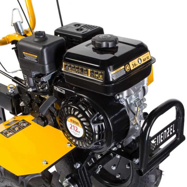 Мотоблок DPT-470, 7 л.с, ременное сцепление, ширина 85 см, глубина 35 см, фрез 3 х 4, ШОМ, передачи 3В/1Н Denzel ( 56405 ) Мотоблок DPT-470, 7 л.с, ременное сцепление, ширина 85 см, глубина 35 см, фрез 3 х 4, ШОМ, передачи 3В/1Н Denzel ( 56405 )