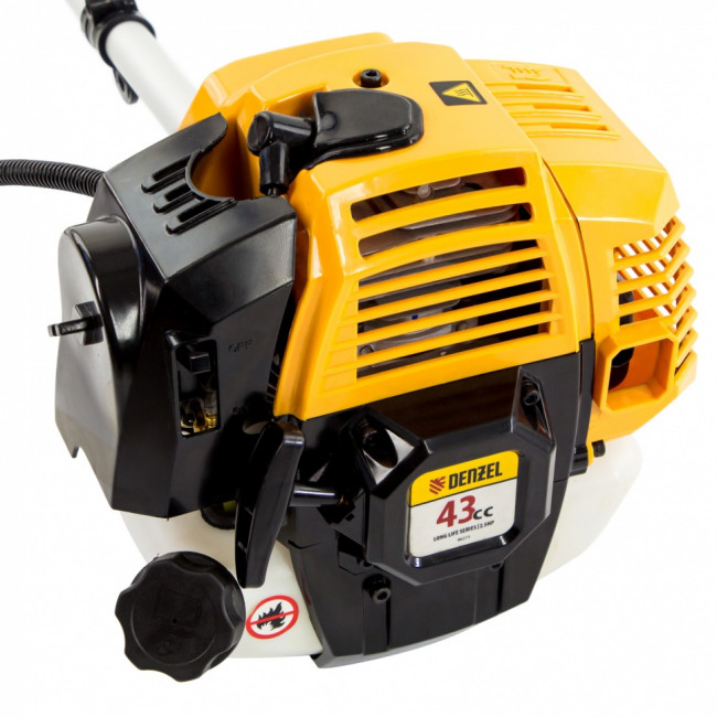 Триммер бензиновый DR-43, 43 см3, неразъемная штанга, состоит из 2 частей Denzel ( 96273 ) Триммер бензиновый DR-43, 43 см3, неразъемная штанга, состоит из 2 частей Denzel ( 96273 )