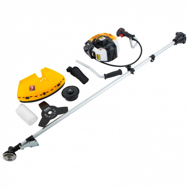 Триммер бензиновый DR-52, 52 см3, неразъемная штанга, состоит из 2 частей Denzel ( 96275 ) Триммер бензиновый DR-52, 52 см3, неразъемная штанга, состоит из 2 частей Denzel ( 96275 )