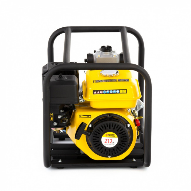 Мотопомпа бензиновая высоконапорная PX-50H, 7 л.с, 2", 600 л/мин, глубина 8 м, напор 65 м Denzel ( 99203 ) Мотопомпа бензиновая высоконапорная PX-50H, 7 л.с, 2", 600 л/мин, глубина 8 м, напор 65 м Denzel ( 99203 )