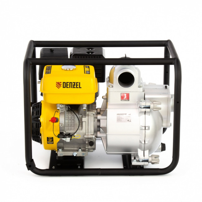 Мотопомпа бензиновая для грязной воды PX-80D, 15 л.с, 3", 1500 л/мин, глубина 8 м , напор 30 м Denzel ( 99204 ) Мотопомпа бензиновая для грязной воды PX-80D, 15 л.с, 3", 1500 л/мин, глубина 8 м , напор 30 м Denzel ( 99204 )
