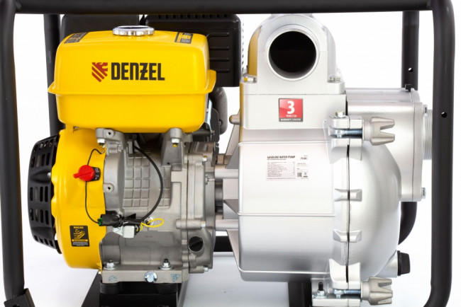 Мотопомпа бензиновая для грязной воды PX-80D, 15 л.с, 3", 1500 л/мин, глубина 8 м , напор 30 м Denzel ( 99204 ) Мотопомпа бензиновая для грязной воды PX-80D, 15 л.с, 3", 1500 л/мин, глубина 8 м , напор 30 м Denzel ( 99204 )