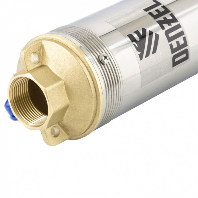 Скважинный насос DWC-4-80, центробежный, диаметр 4&quot;, 1500 Вт, 5700 л/ч, напор 80 м Denzel