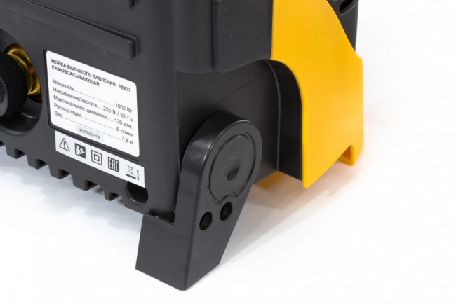 Моечная машина высокого давления SS W130,1600 Вт, 130 бар, 6 л/мин, самовсасывающая Denzel