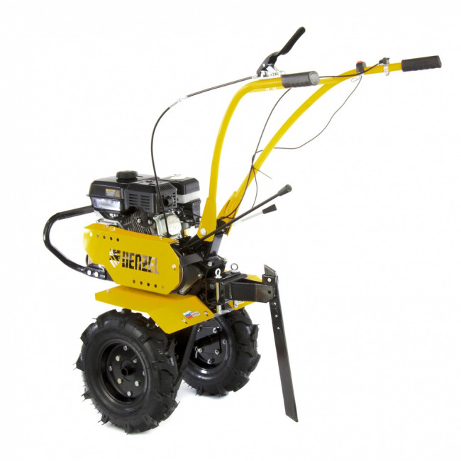 Мотоблок DPT-270, 7 л.с, ременное сцепление, ширина 85 см, глубина 35 см, фрез 3 х 4, ШОМ, передачи 2В/1Н Denzel