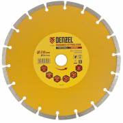 Диск алмазный, отрезной сегментный, 230 х 22.2 мм, сухая резка Denzel Диск алмазный, отрезной сегментный, 230 х 22.2 мм, сухая резка Denzel