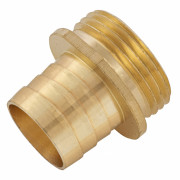 Штуцер для шланга 1" с наружной резьбой G1" Denzel Штуцер для шланга 1" с наружной резьбой G1" Denzel