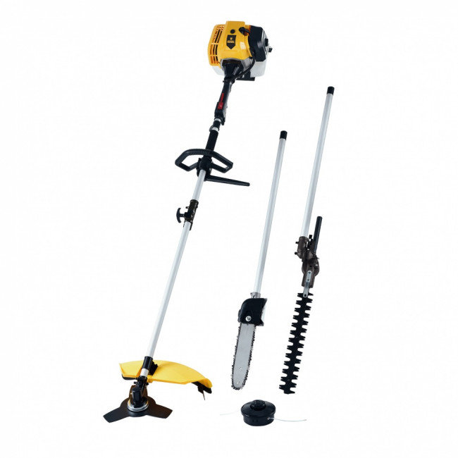 Триммер бензиновый мультифункциональный DGT-52S-MAX, 52 см3, разъёмная штанга Denzel ( 96279 )