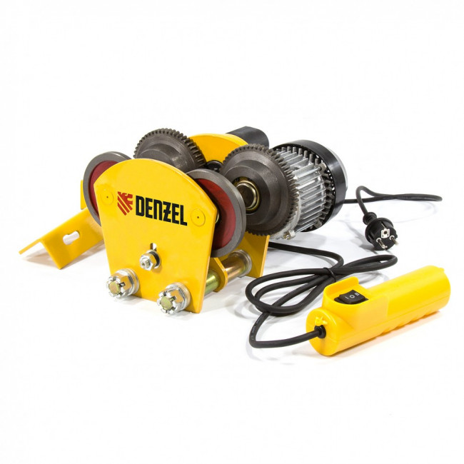 Каретка электрическая для тельфера Т-1000,1 т, 540 Вт Denzel Каретка электрическая для тельфера Т-1000,1 т, 540 Вт Denzel