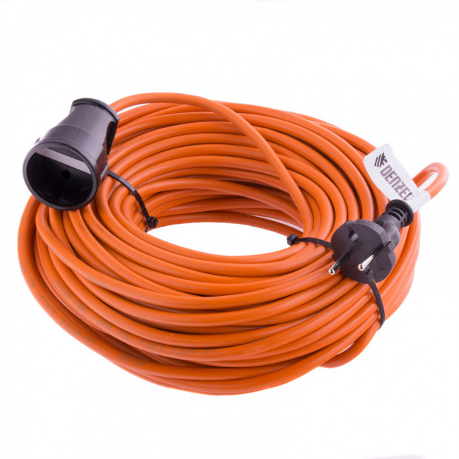 Удлинитель-шнур силовой, 30 м, 1 розетка, 10 A, серия УХ10 Denzel Удлинитель-шнур силовой, 30 м, 1 розетка, 10 A, серия УХ10 Denzel