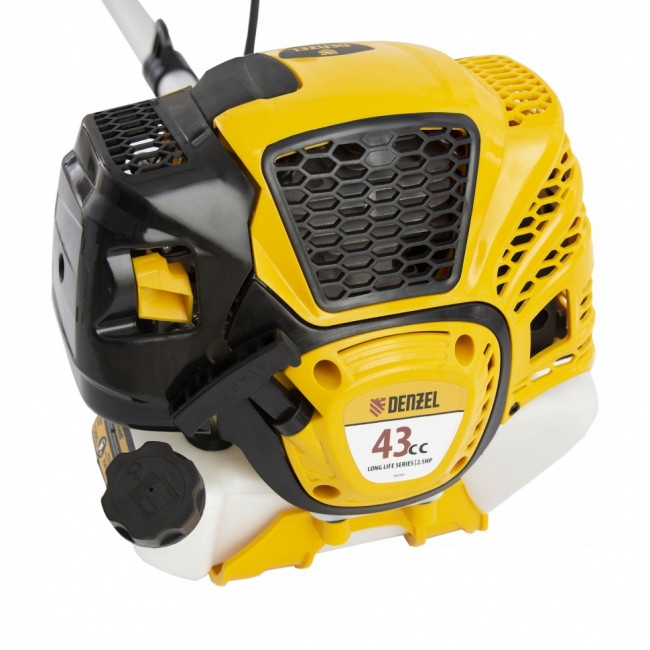 Триммер бензиновый DTL-43S, 43 см3, разъемная штанга, состоит из 2 частей Denzel ( 96264 ) Триммер бензиновый DTL-43S, 43 см3, разъемная штанга, состоит из 2 частей Denzel ( 96264 )