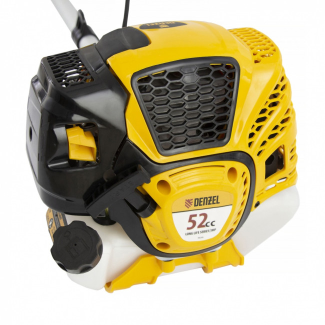 Триммер бензиновый DTL-52S, 52 см3, разъемная штанга, состоит из 2 частей Denzel ( 96266 )