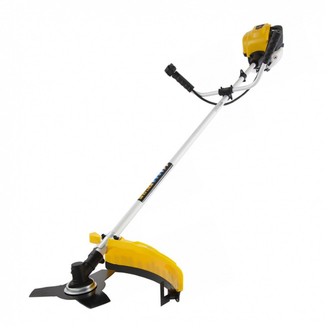 Триммер бензиновый DTL-37-4T, 4-тактный, 37 см3, неразъемная штанга, состоит из 2 частей Denzel ( 96267 )