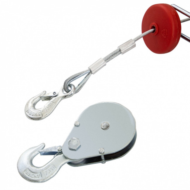 Тельфер электрический TF-1200,1.2 т, 1800 Вт, высота 12 м, 8 м/мин Denzel Тельфер электрический TF-1200,1.2 т, 1800 Вт, высота 12 м, 8 м/мин Denzel