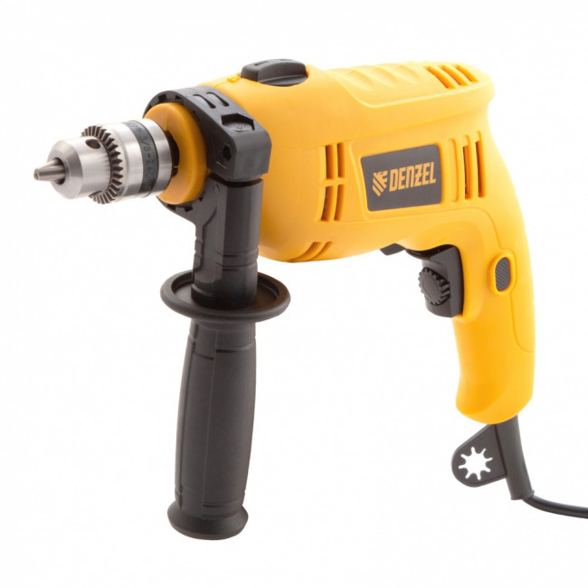 Дрель ударная ID-550, 550 Вт, 0-2900 об/мин, 46400 уд/мин Denzel Дрель ударная ID-550, 550 Вт, 0-2900 об/мин, 46400 уд/мин Denzel