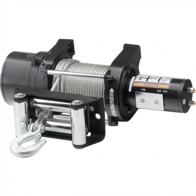 Лебедка автомобильная электрическая LB-3000.3.6 т, 3.4 кВт, 12 В Denzel Лебедка автомобильная электрическая LB-3000.3.6 т, 3.4 кВт, 12 В Denzel