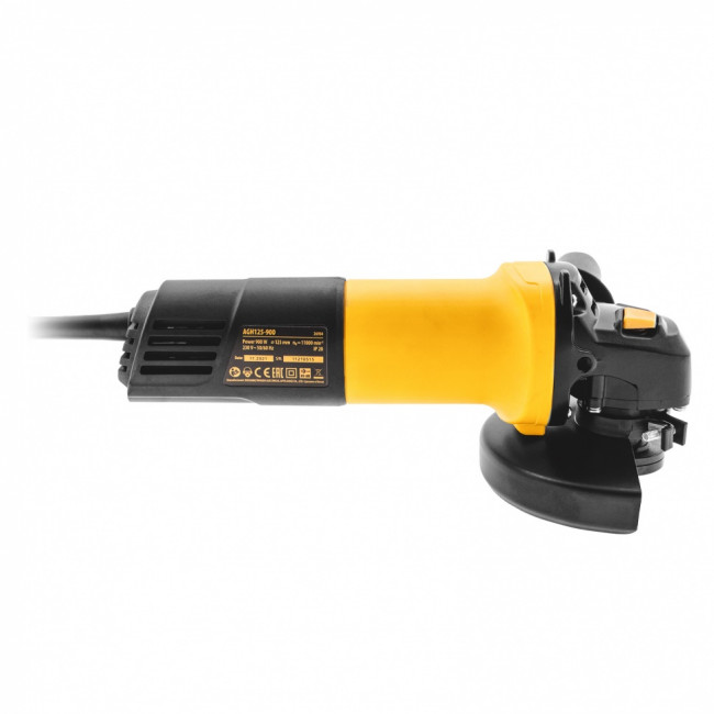 Машина шлифовальная угловая AGH125-900, 900 Вт, 125 мм, 11000 об/мин Denzel ( 26904 ) Машина шлифовальная угловая AGH125-900, 900 Вт, 125 мм, 11000 об/мин Denzel ( 26904 )