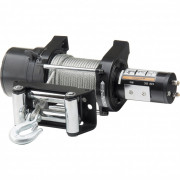 Лебедка автомобильная электрическая LB-4000, 4.5 т, 3.7 кВт, 12 В Denzel Лебедка автомобильная электрическая LB-4000, 4.5 т, 3.7 кВт, 12 В Denzel