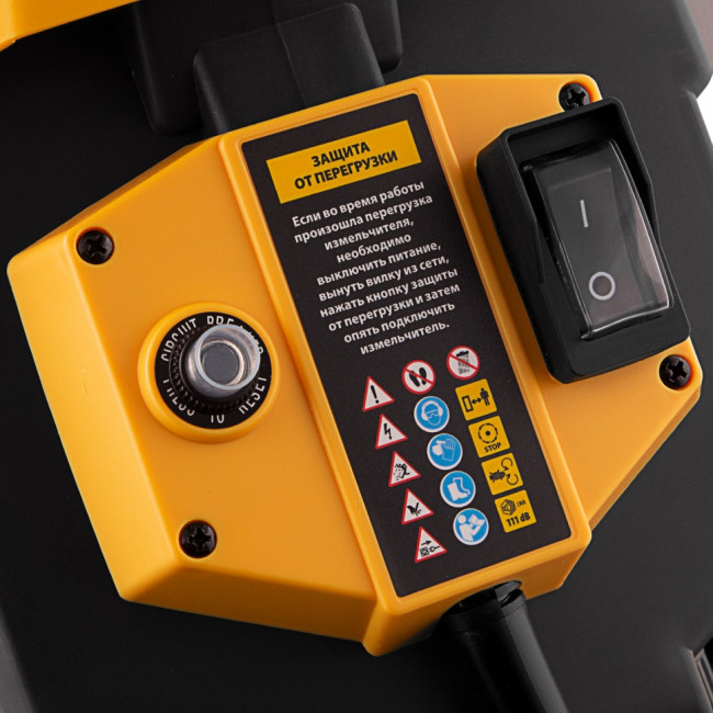 Измельчитель садовый электрический ECS-2700, 2700 Вт, 40 мм Denzel ( 59702 ) Измельчитель садовый электрический ECS-2700, 2700 Вт, 40 мм Denzel ( 59702 )