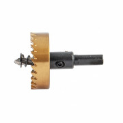 Коронка по металлу HSS, 45 мм, нитридтитановое покрытие Denzel ( 724115 ) Коронка по металлу HSS, 45 мм, нитридтитановое покрытие Denzel ( 724115 )