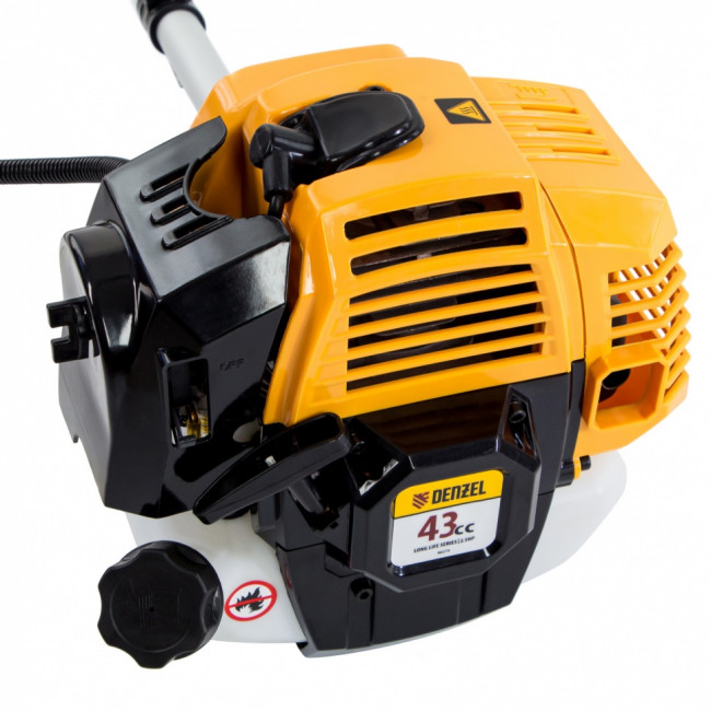 Триммер бензиновый DR-43S, 43 см3, разъемная штанга, состоит из 2 частей Denzel ( 96274 ) Триммер бензиновый DR-43S, 43 см3, разъемная штанга, состоит из 2 частей Denzel ( 96274 )
