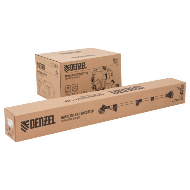 Триммер бензиновый DR-43S, 43 см3, разъемная штанга, состоит из 2 частей Denzel ( 96274 ) Триммер бензиновый DR-43S, 43 см3, разъемная штанга, состоит из 2 частей Denzel ( 96274 )