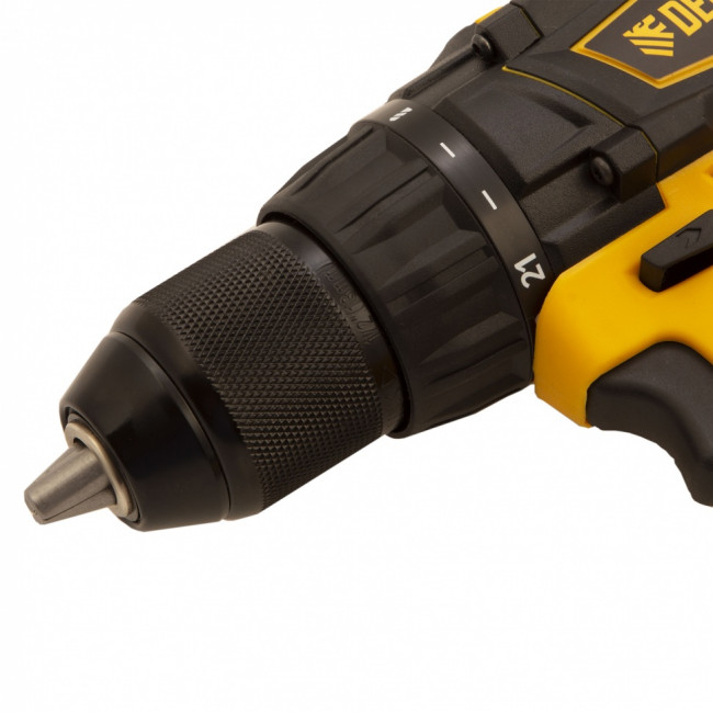 Дрель-шуруповерт аккумуляторная с бесщеточным двигателем BLDL-IB-18-02, Li-Ion, 18 В, 1.5 А/ч, 2 аккумулятора Denzel Дрель-шуруповерт аккумуляторная с бесщеточным двигателем BLDL-IB-18-02, Li-Ion, 18 В, 1.5 А/ч, 2 аккумулятора Denzel