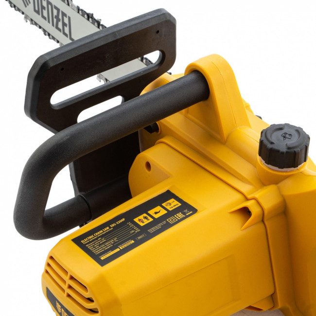 Пила цепная электрическая EDS-2200P, 2.2 кВт,поперечная, шина 45 см, шаг 3/8, паз 1.3 мм, 63 звена Denzel ( 95617 ) Пила цепная электрическая EDS-2200P, 2.2 кВт,поперечная, шина 45 см, шаг 3/8, паз 1.3 мм, 63 звена Denzel ( 95617 )