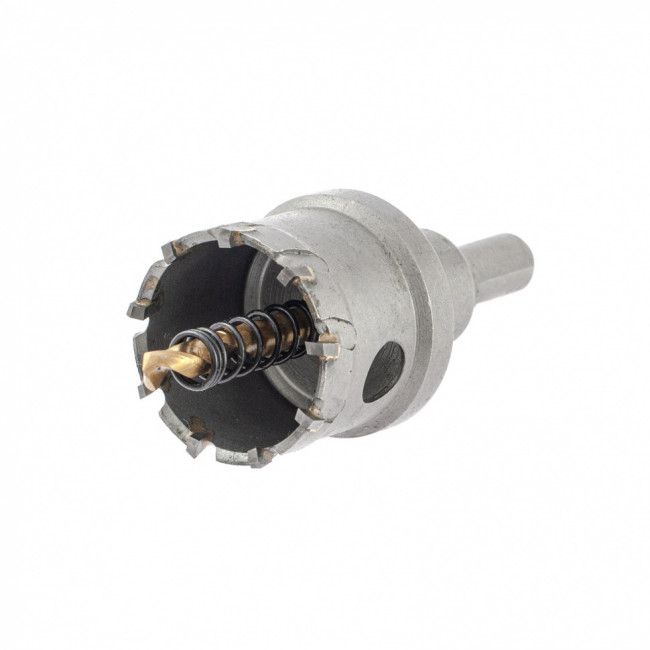 Коронка по металлу твердосплавная, 38 мм Denzel ( 724012 ) Коронка по металлу твердосплавная, 38 мм Denzel ( 724012 )