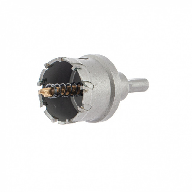 Коронка по металлу твердосплавная, 44 мм Denzel ( 724014 ) Коронка по металлу твердосплавная, 44 мм Denzel ( 724014 )