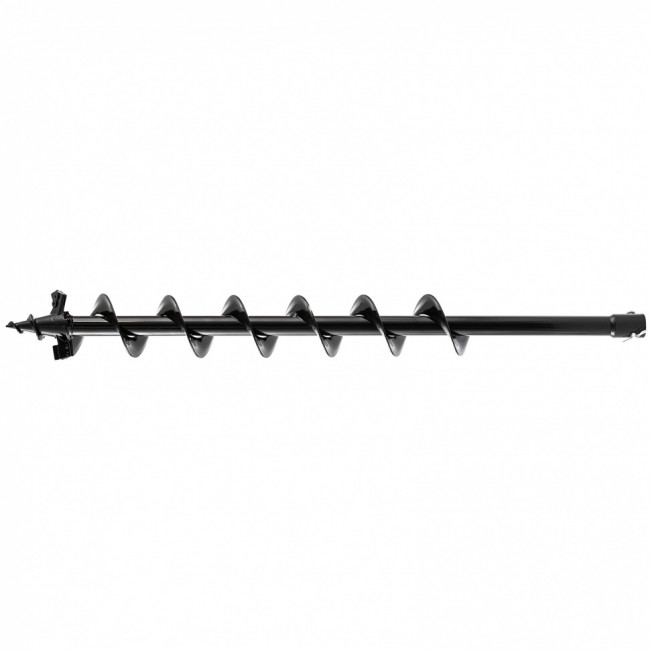 Шнек для грунта ER-80, диаметр 80 мм, длина 800 мм,соединение 20 мм, съемный нож Denzel ( 56005 )