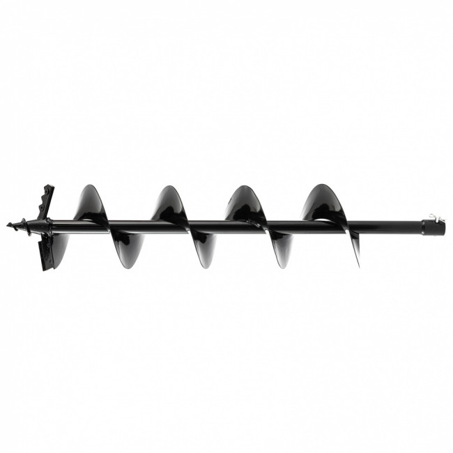 Шнек для грунта ER-150, диаметр 150 мм, длина 800 мм,соединение 20 мм, съемный нож Denzel ( 56007 )