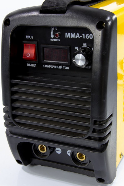 Аппарат инверторный дуговой сварки ММА-160,160 А, ПВР 60%, D 1.6-4 мм Denzel