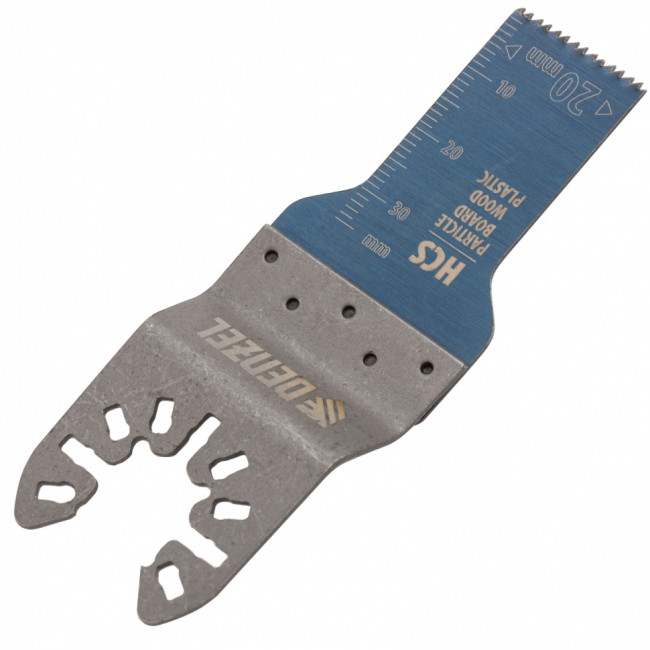 Насадка для МФИ режущая пазовая прямая, HCS, по дереву, 20 х 1.4 мм, мелкий зуб Denzel ( 782309 ) Насадка для МФИ режущая пазовая прямая, HCS, по дереву, 20 х 1.4 мм, мелкий зуб Denzel ( 782309 )