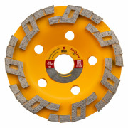 Чашка алмазная зачистная, 125 мм, Волна Denzel Чашка алмазная зачистная, 125 мм, Волна Denzel