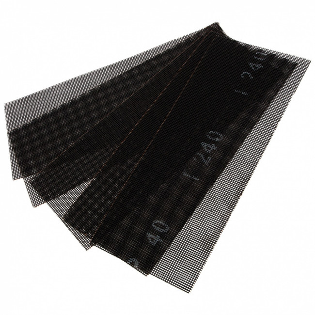 Сетка абразивная, P 240, 115 х 280 мм, 5 шт Denzel Сетка абразивная, P 240, 115 х 280 мм, 5 шт Denzel